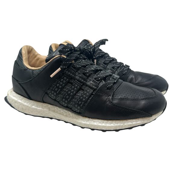 Adidas Consortium Equipment Support 93/16 x Avenue Black Leather Sneakers‎ 9.5 main image 11